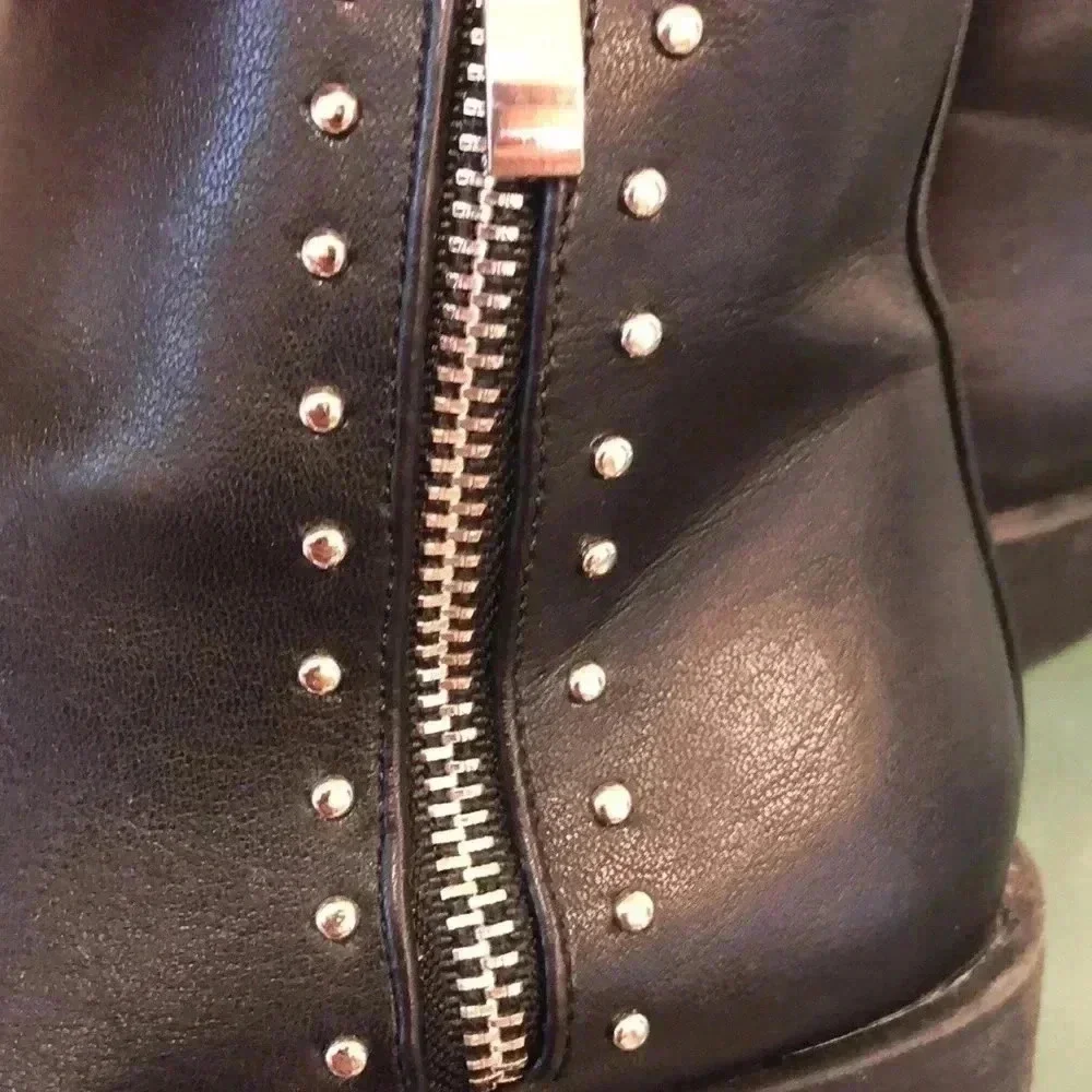 Catherine Malandrino Naroon ankle boots with stud detail.